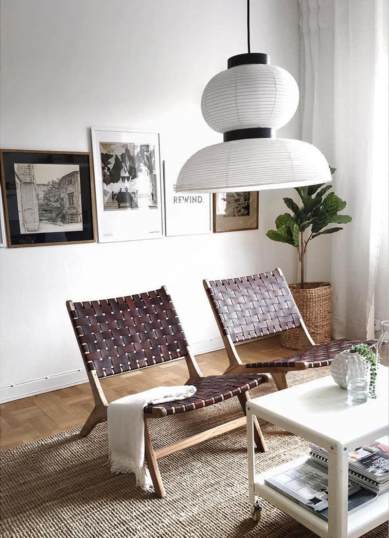 Japandi Pendant Light for Minimalist Interiors