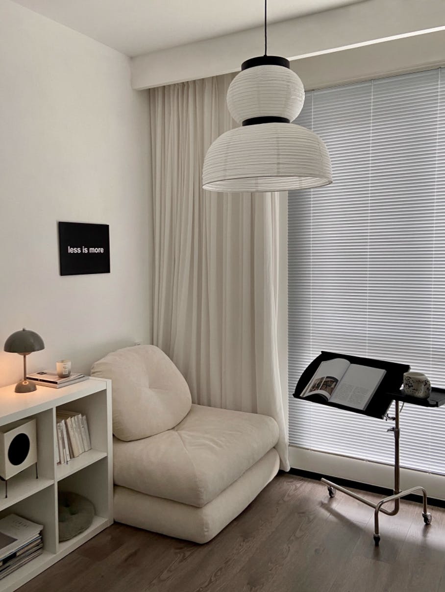 Japandi Pendant Light for Minimalist Interiors