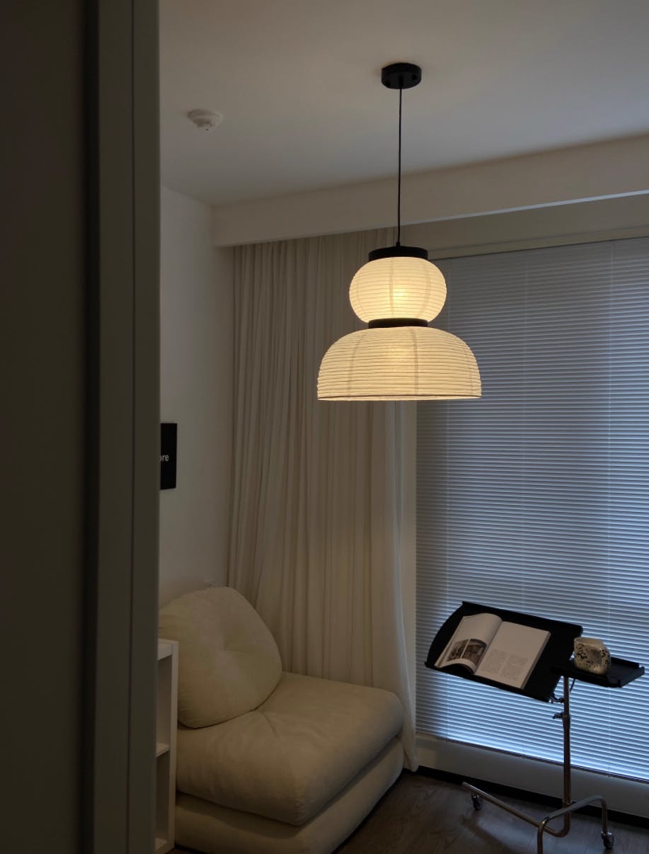 Japandi Pendant Light for Minimalist Interiors