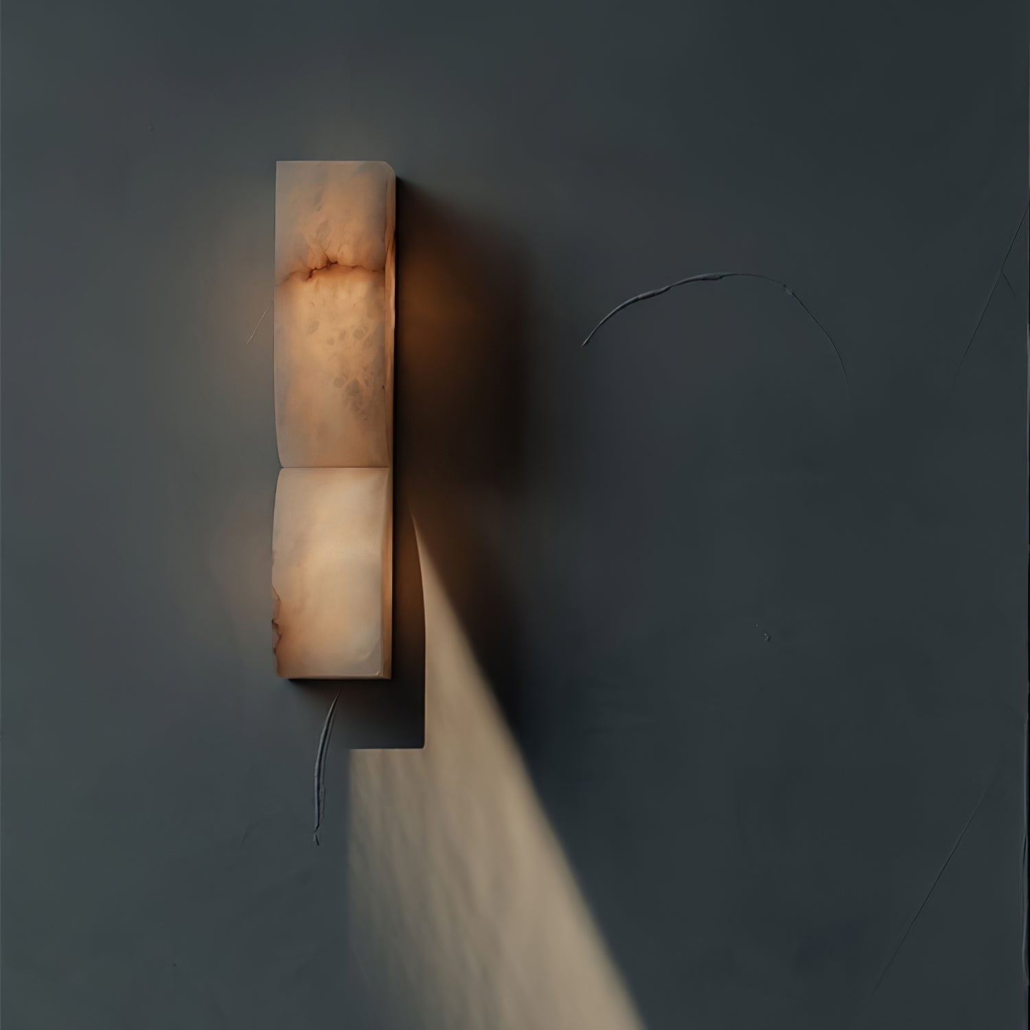 Alabaster Wall Sconce – Elegant LED Lighting