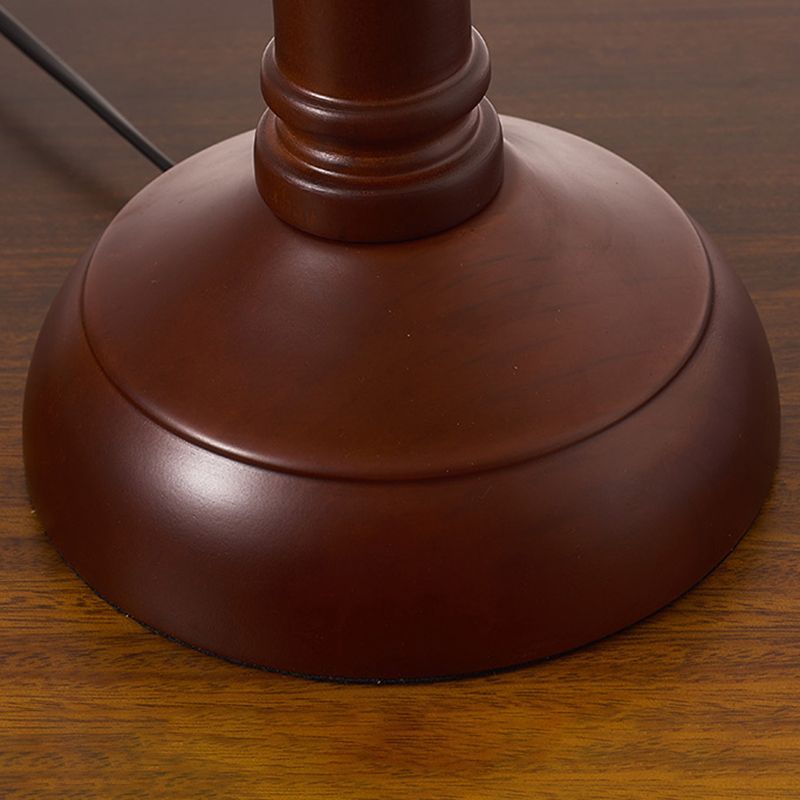 Vintage Table Lamp featuring Curved Dome Shade