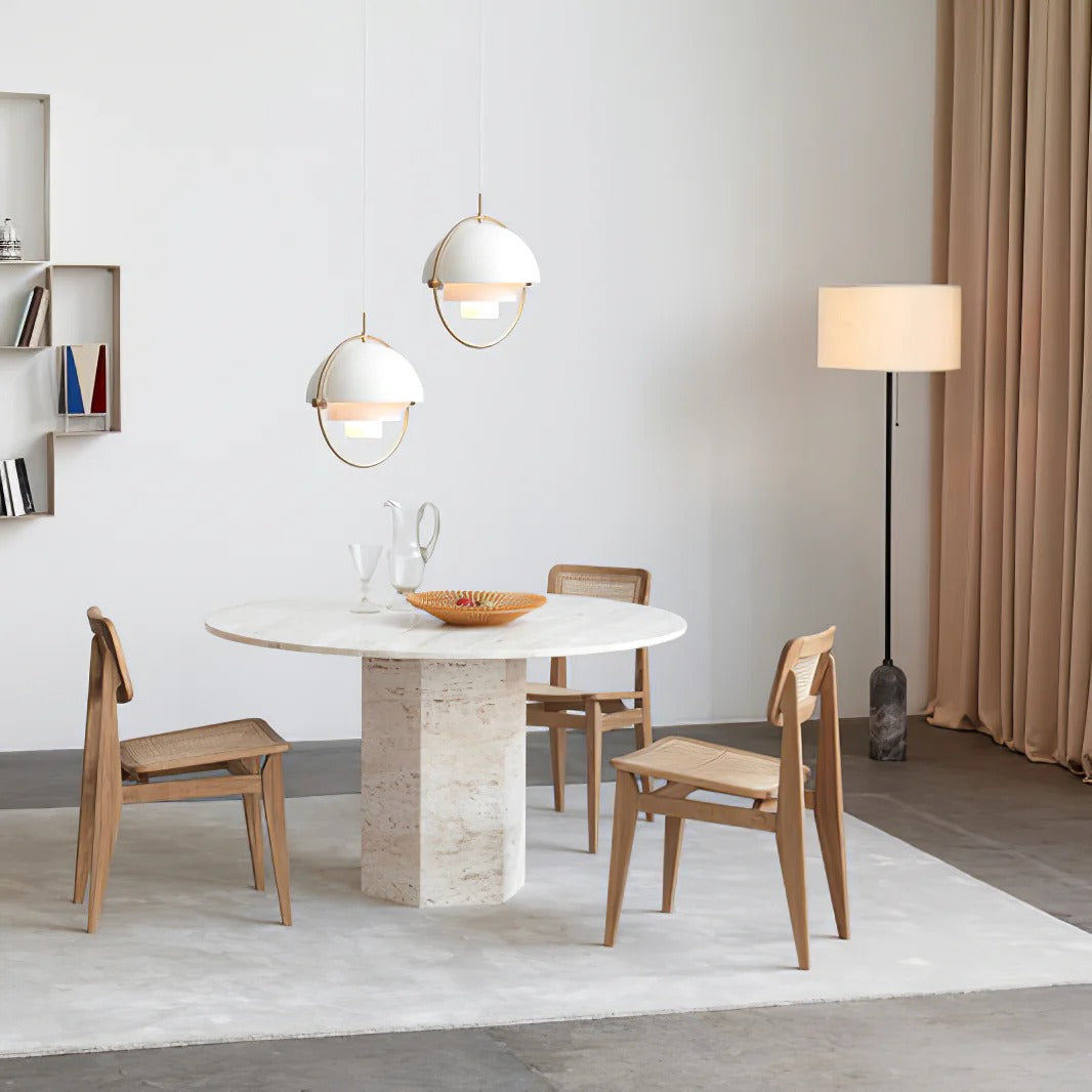 Bauhaus Adjustable Hemispherical Pendant Lamp