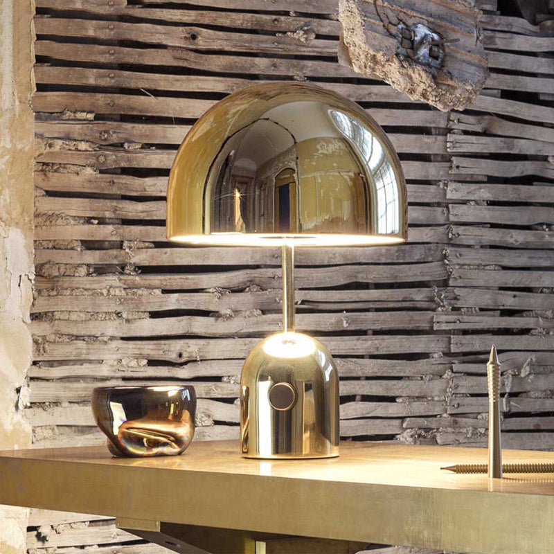 Modern Minimalist Table Lamp with Domed Shade