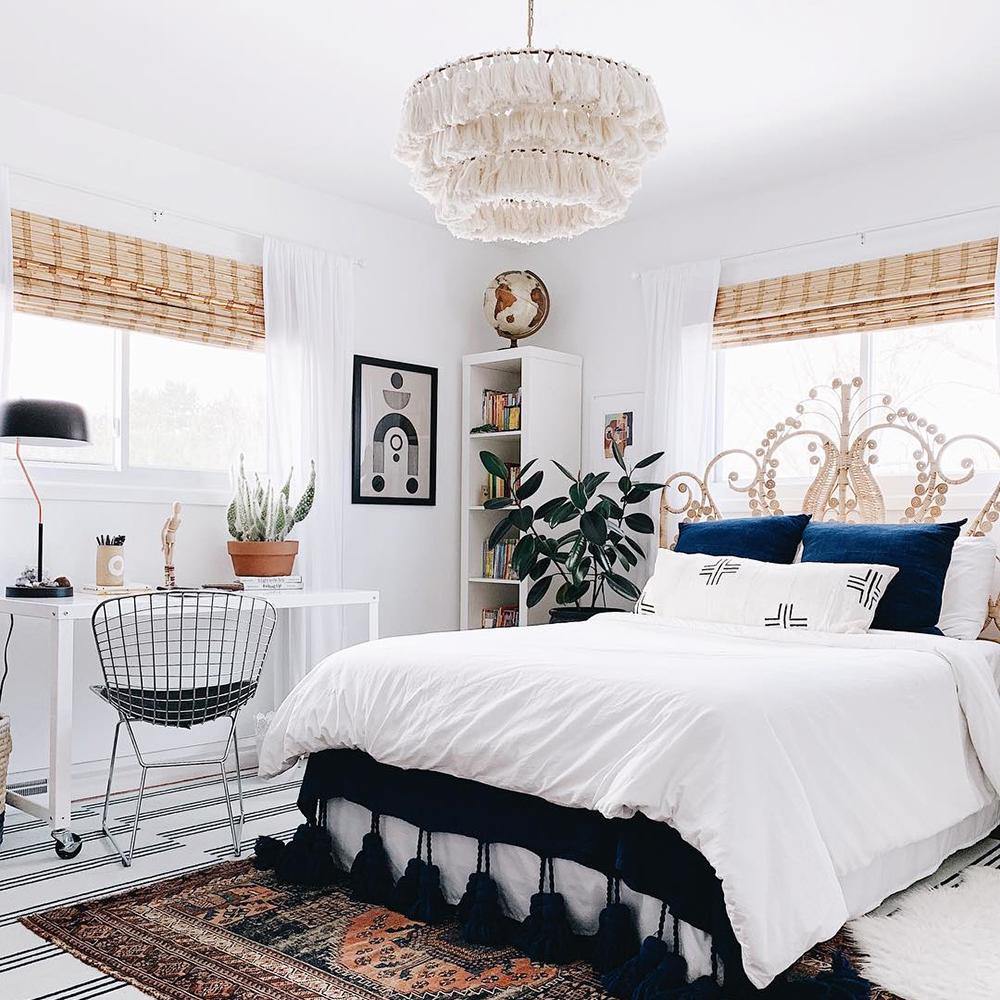 Boho Tiered Chandelier Featuring Layered Fringe