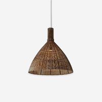 Rustic Tapered Pendant Light – Conical Design