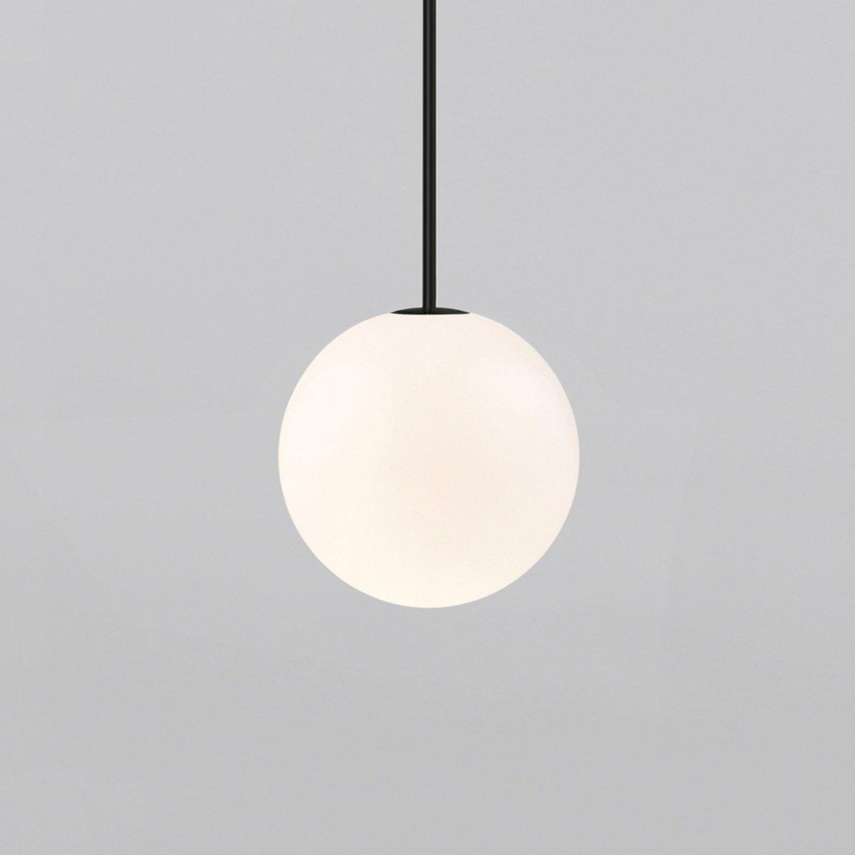 Modern Minimalist Spherical Pendant Light with Dome