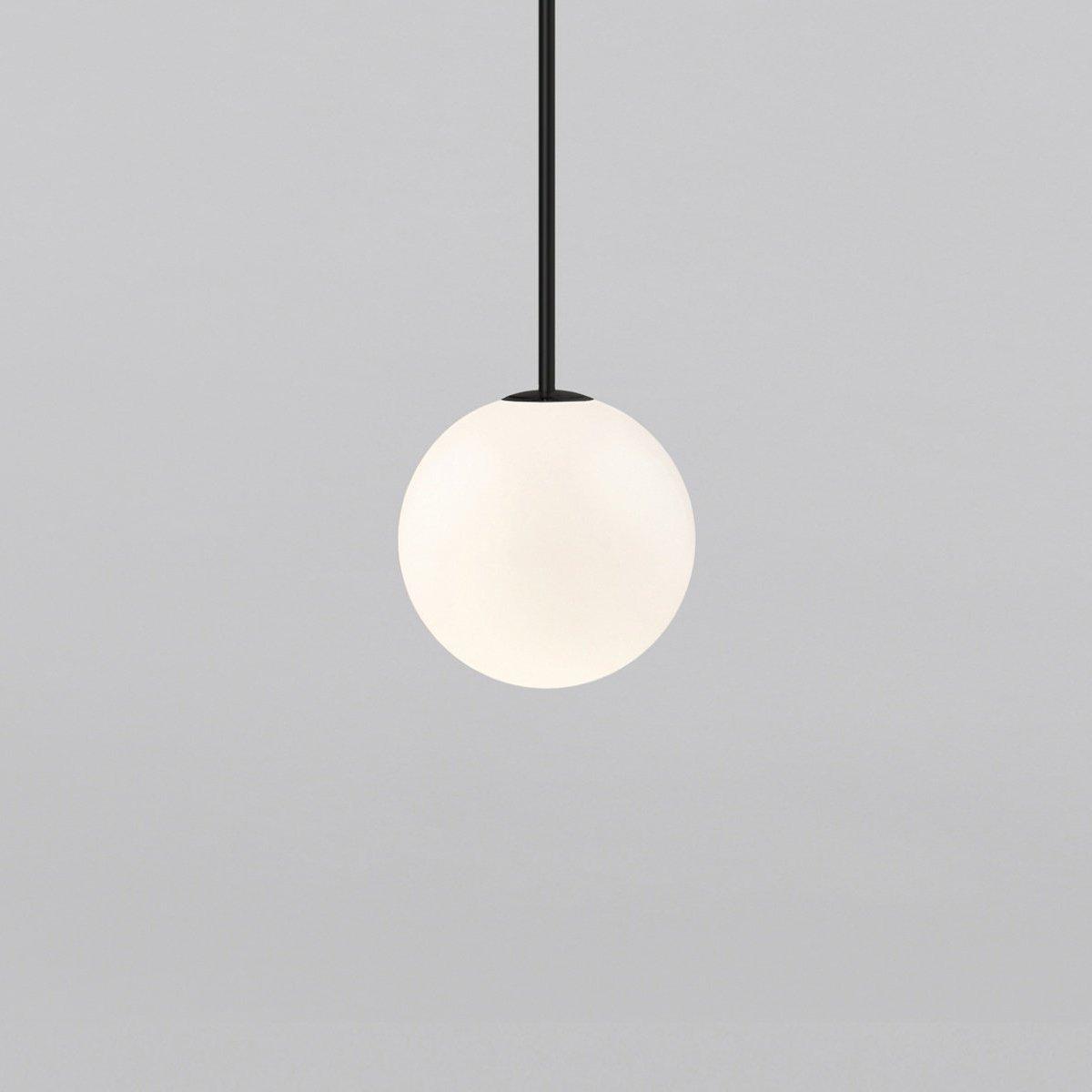 Modern Minimalist Spherical Pendant Light with Dome