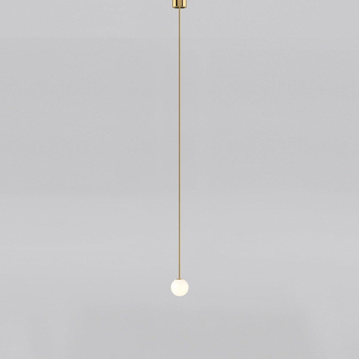Modern Minimalist Spherical Pendant Light with Dome
