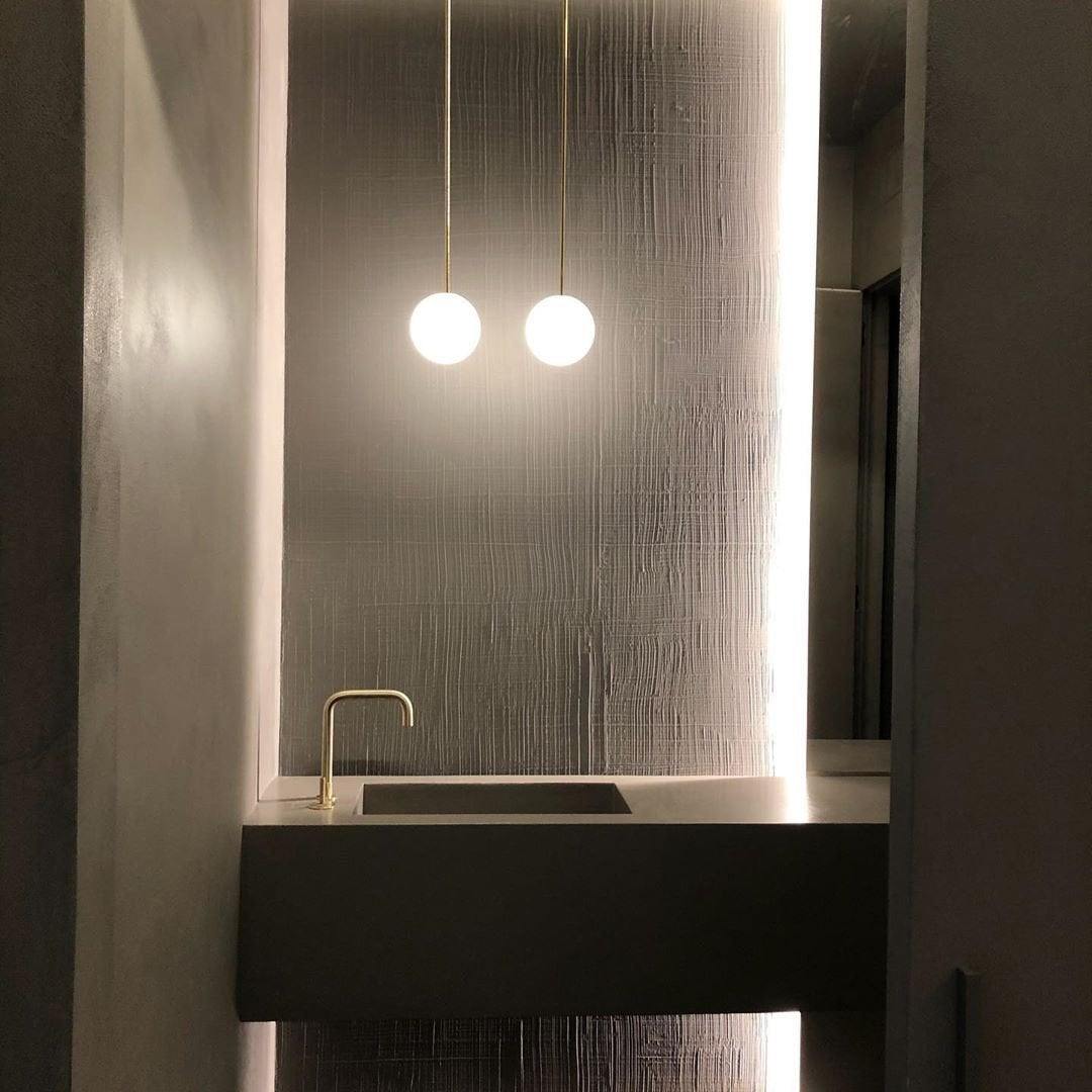Modern Minimalist Spherical Pendant Light with Dome
