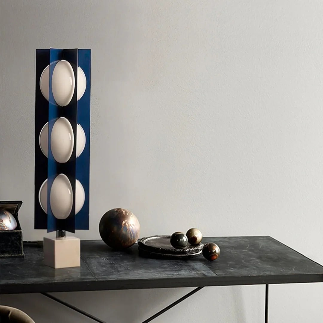 Industrial Floor Lamp With Intersecting LED Plates