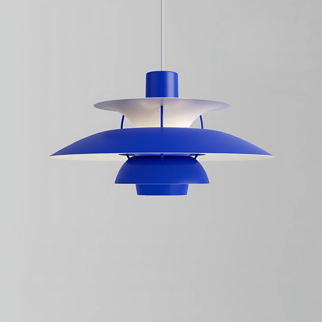 Scandinavian Curved Multi-Layer Pendant Light