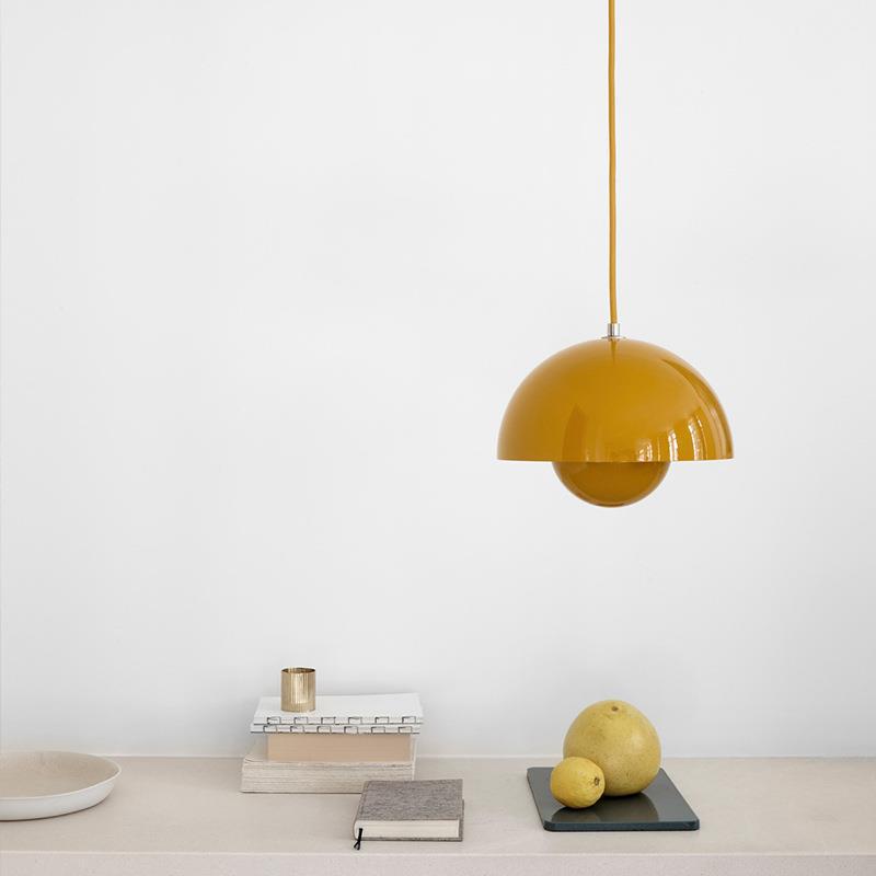 Minimalist Hemispherical Pendant Light Fixture