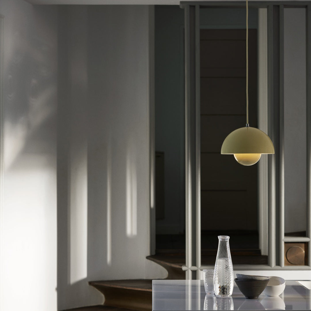Minimalist Hemispherical Pendant Light Fixture