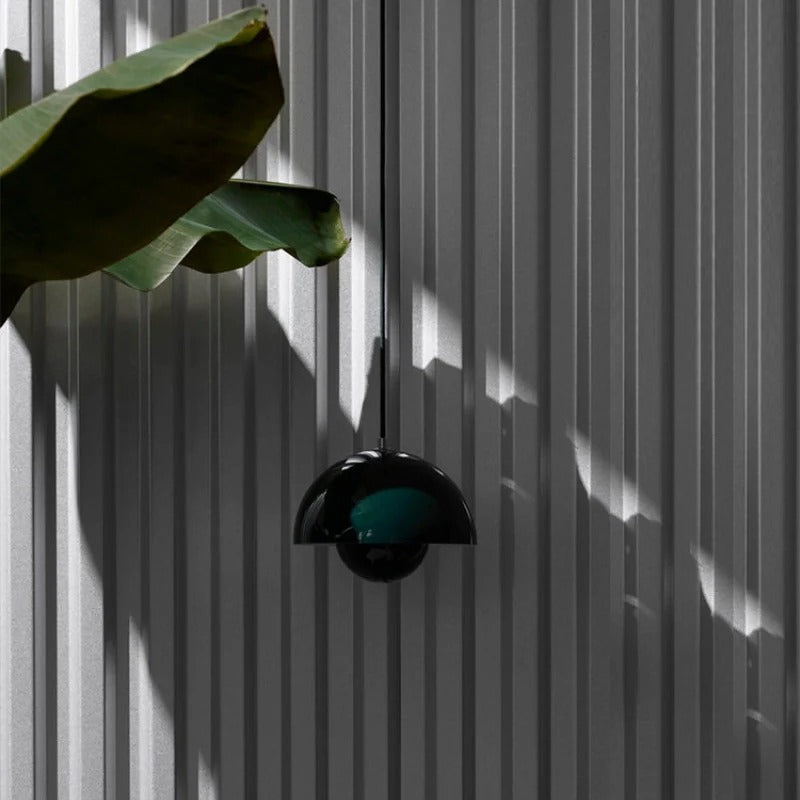 Minimalist Hemispherical Pendant Light Fixture