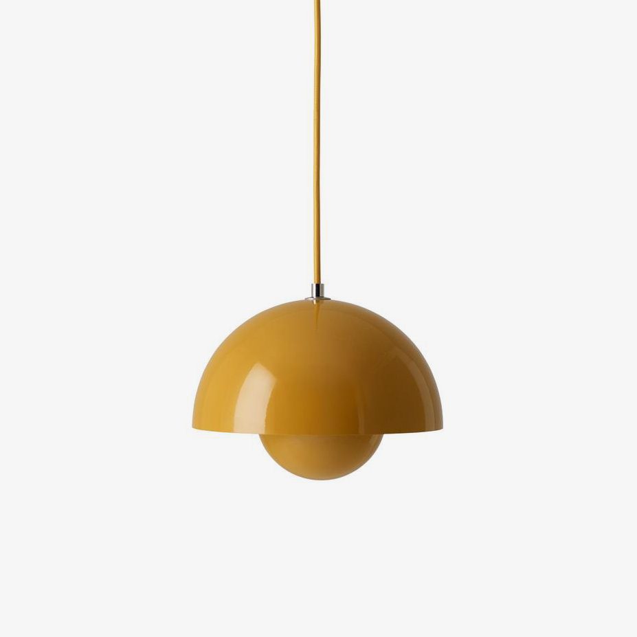 Minimalist Hemispherical Pendant Light Fixture
