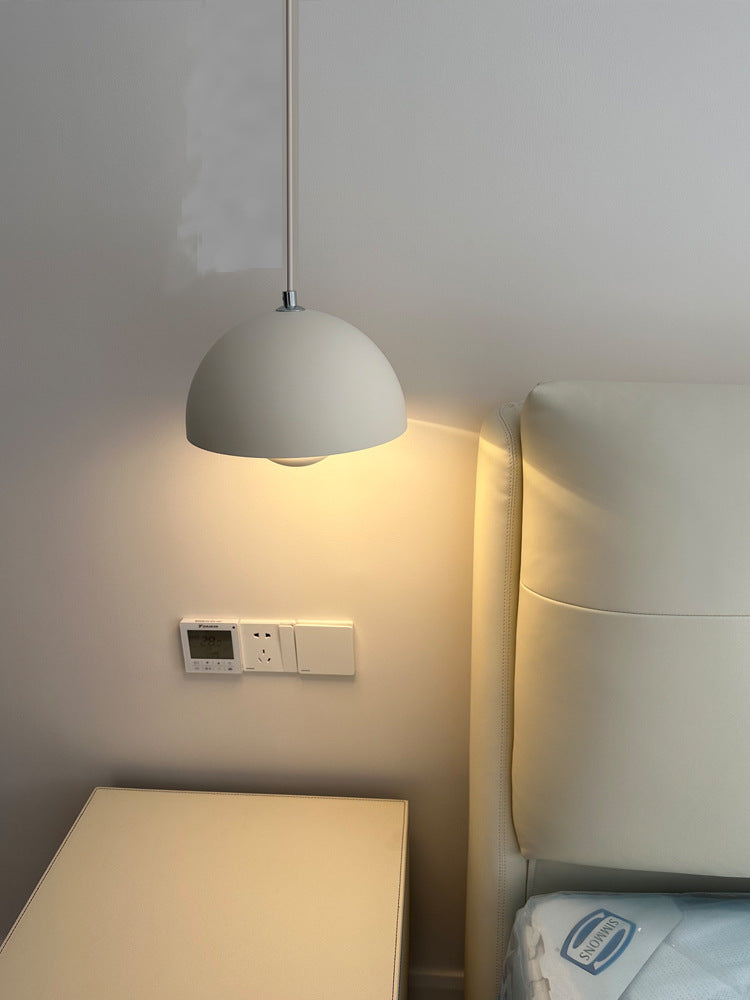 Minimalist Hemispherical Pendant Light Fixture