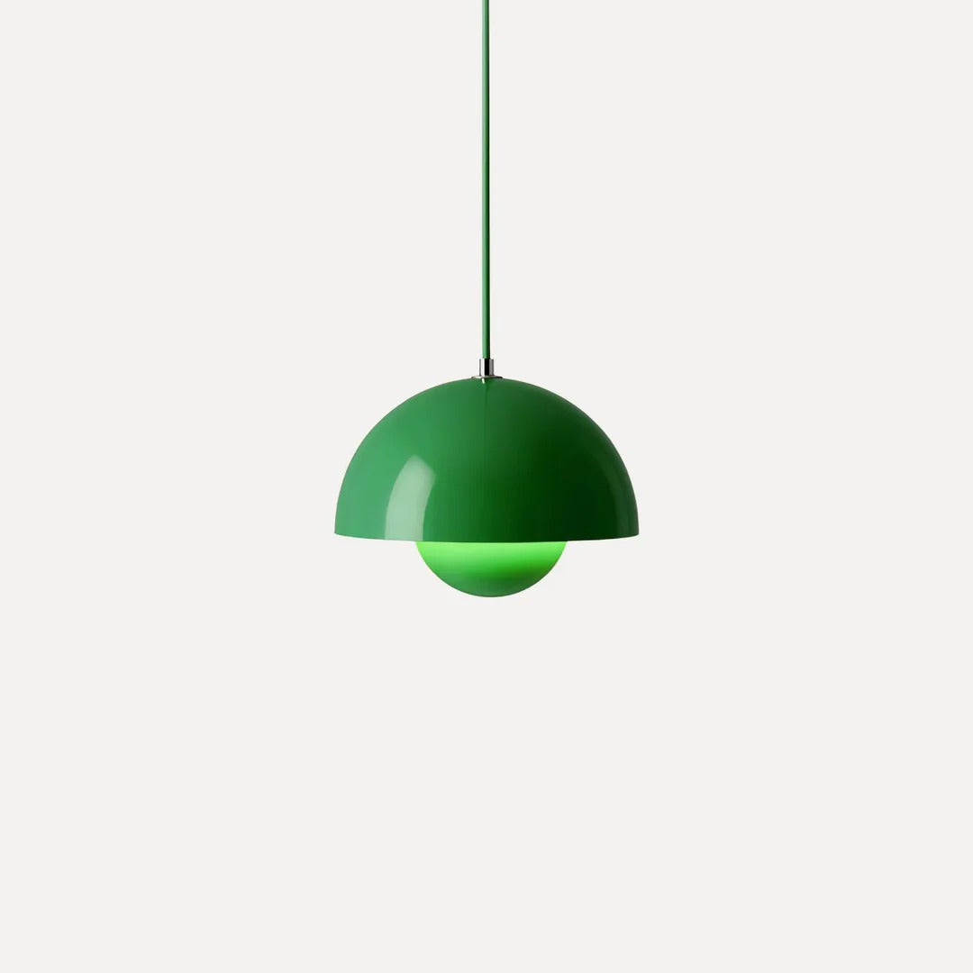 Minimalist Hemispherical Pendant Light Fixture
