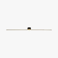 Minimalist Cylindrical Semi-Flush Mount Vanity Light