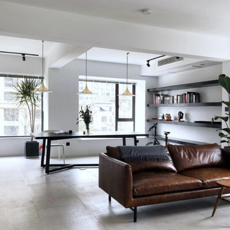 Minimalist Smoothly-Curved Cone Pendant Light