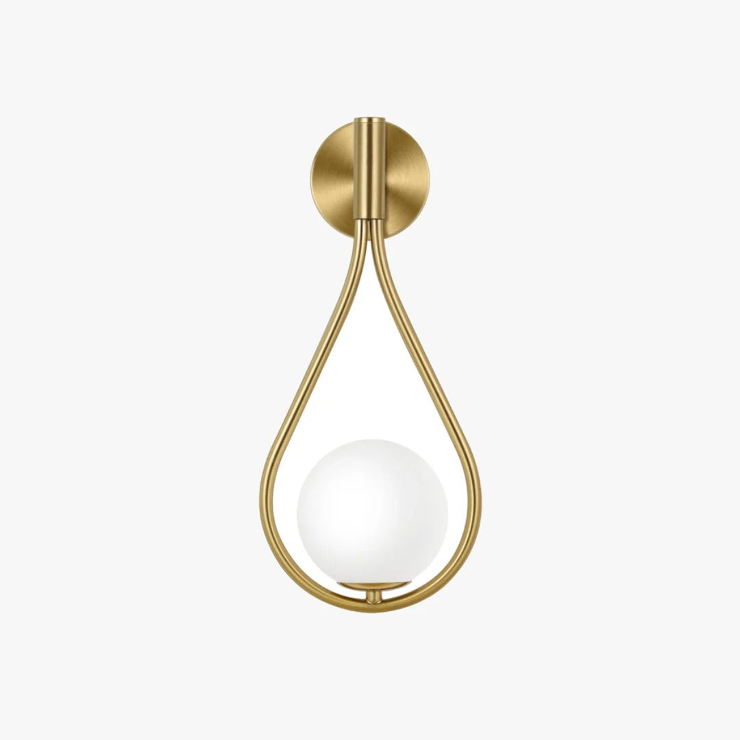Decorative Glass Bulb Wall Light