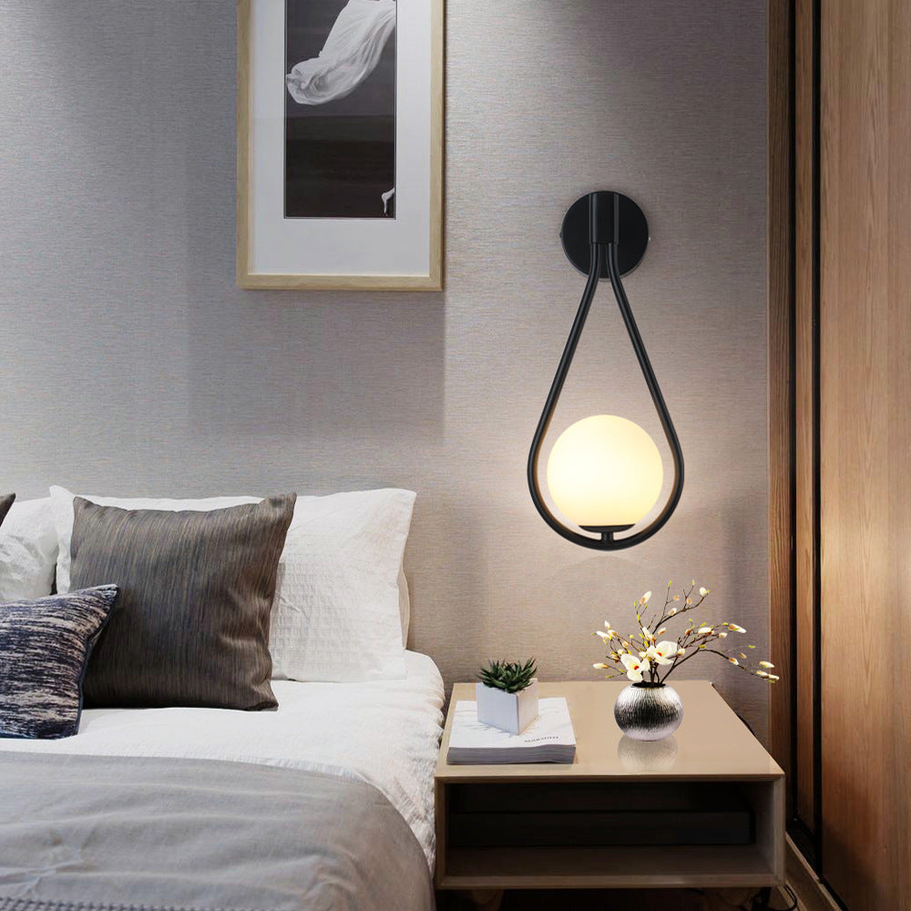 Decorative Glass Bulb Wall Light