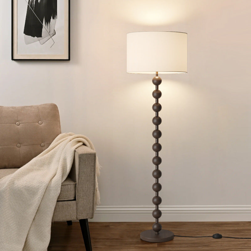 Minimalist Floor Lamp with Spherical Elements