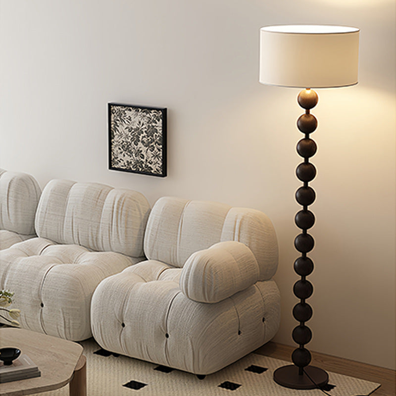 Minimalist Floor Lamp with Spherical Elements