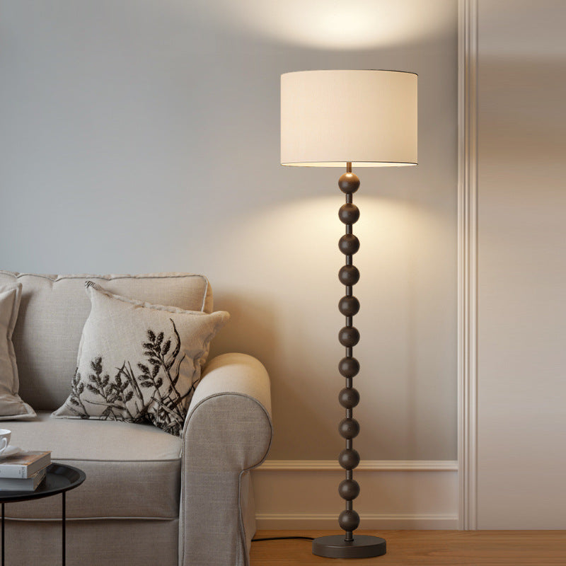 Minimalist Floor Lamp with Spherical Elements