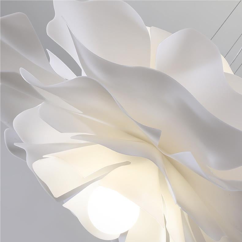 Scandinavian Circular Petal Pendant Light with LED