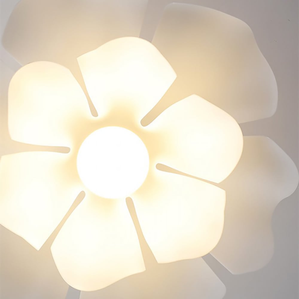 Scandinavian Circular Petal Pendant Light with LED