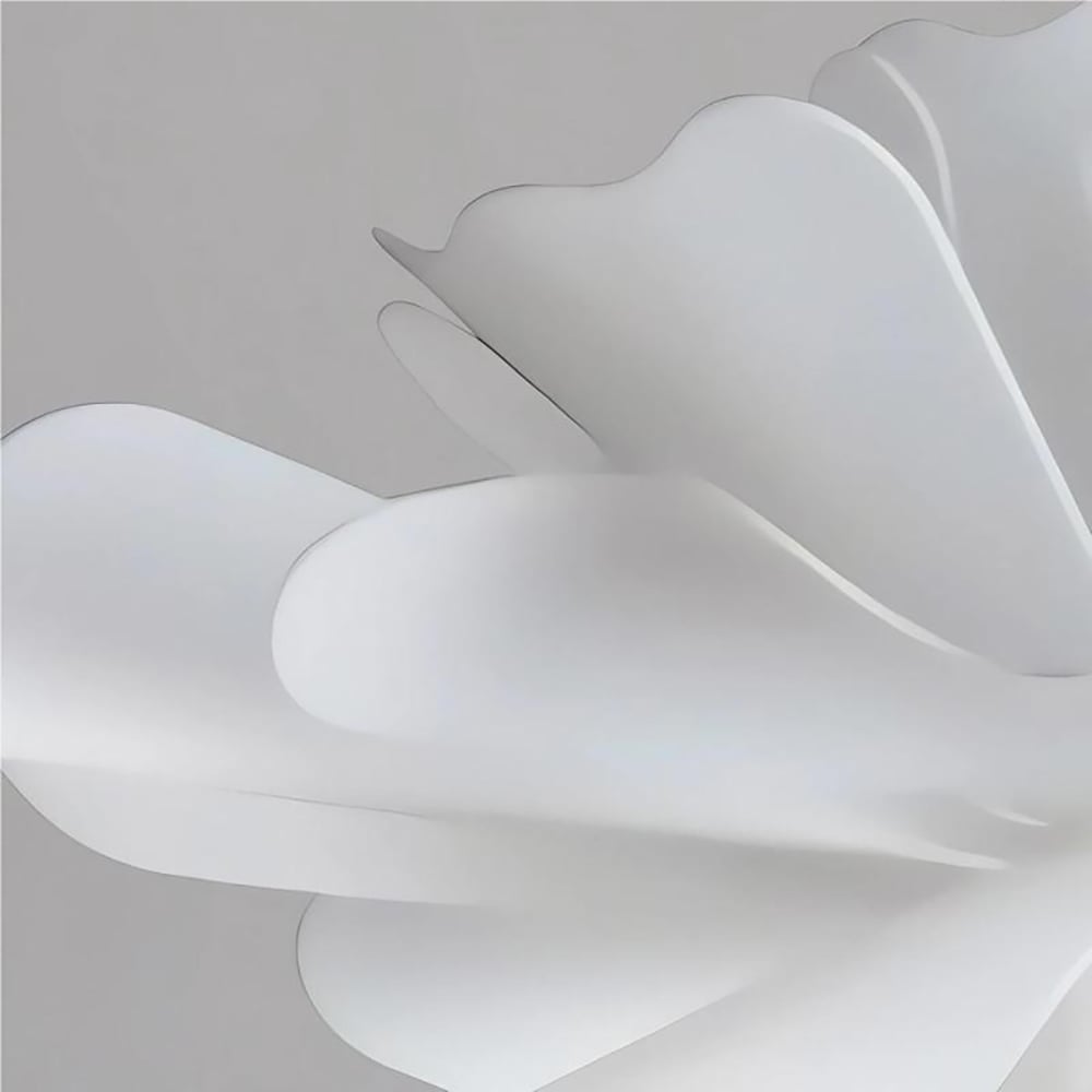 Scandinavian Circular Petal Pendant Light with LED