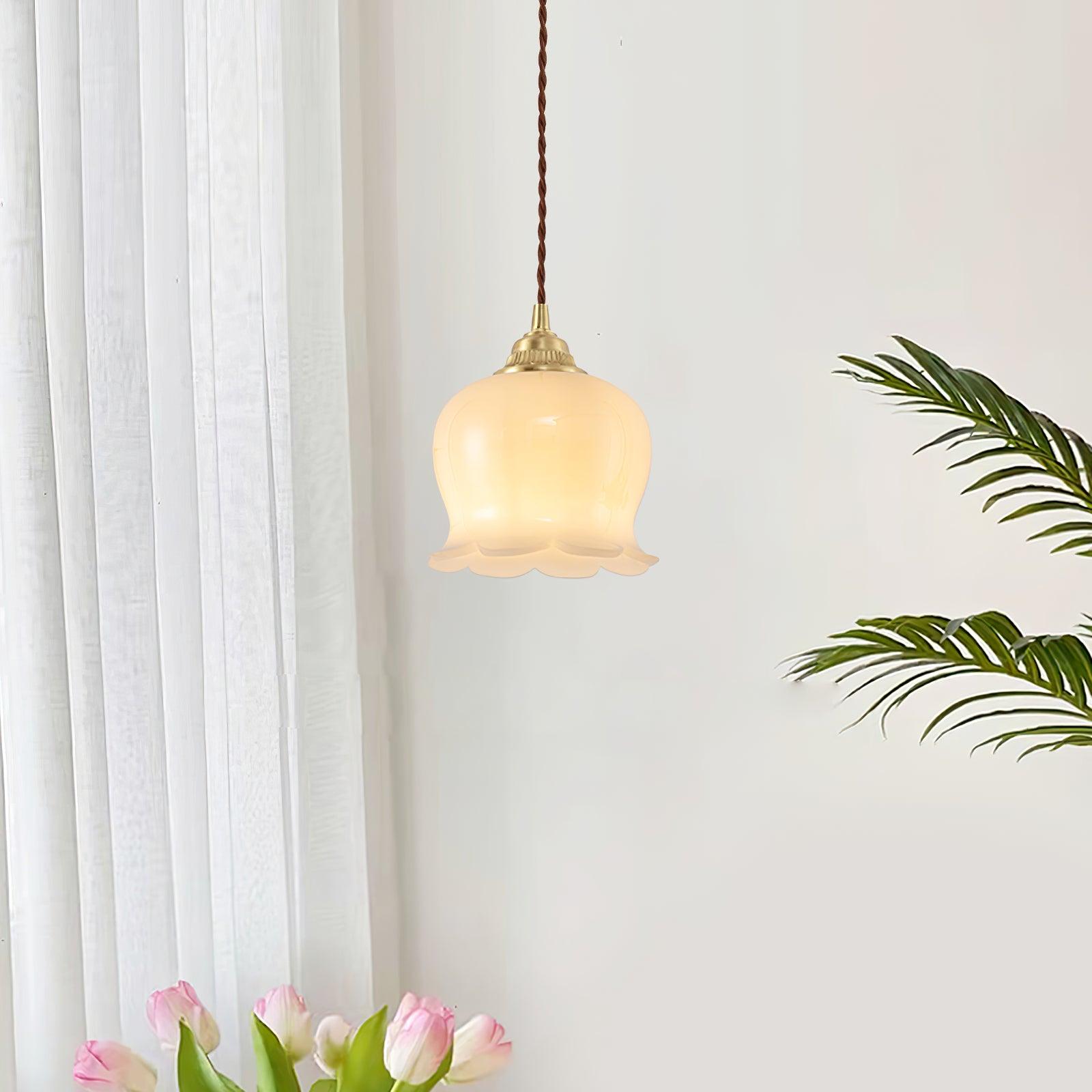 Vintage Bell-Shaped Pendant Light for Interiors