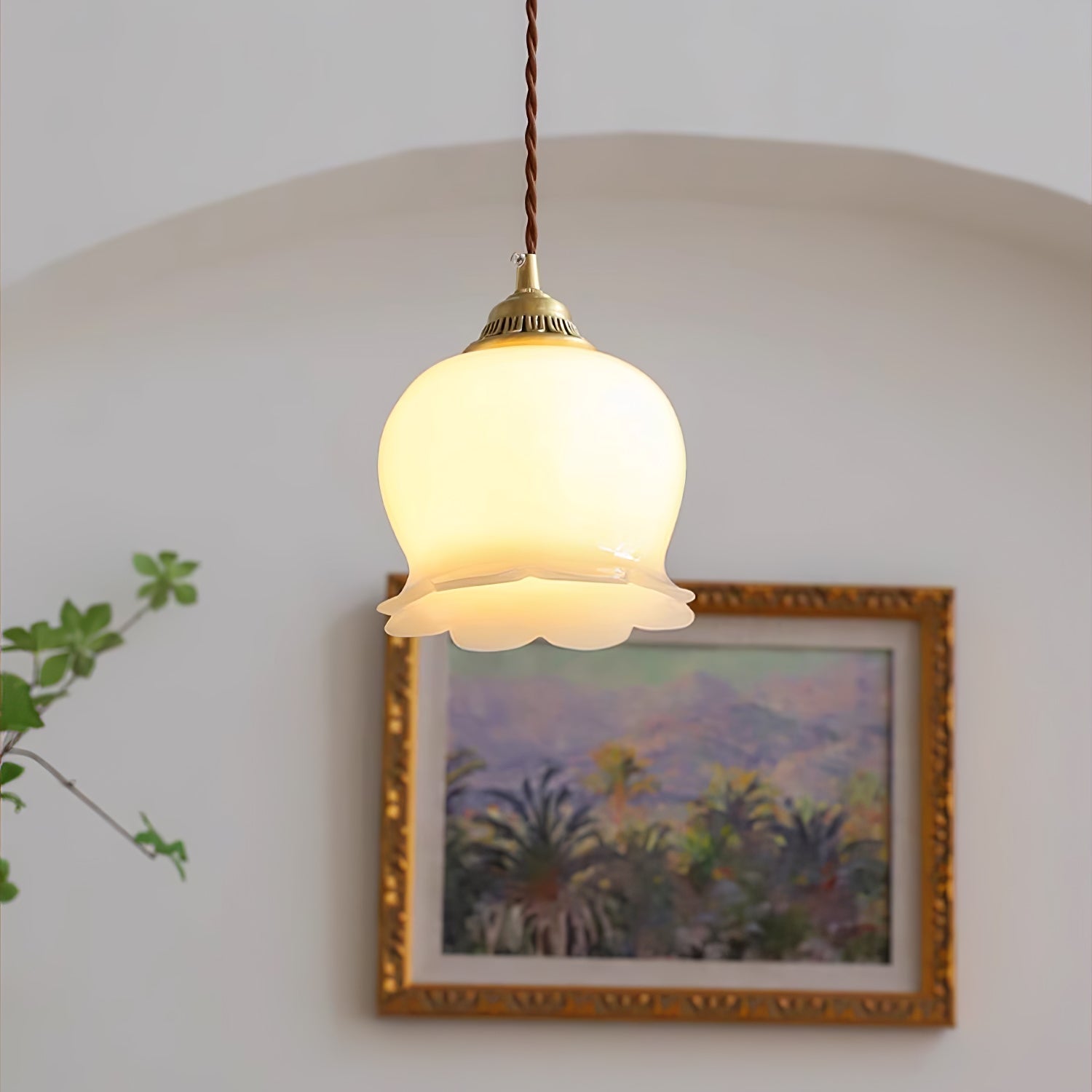 Vintage Bell-Shaped Pendant Light for Interiors