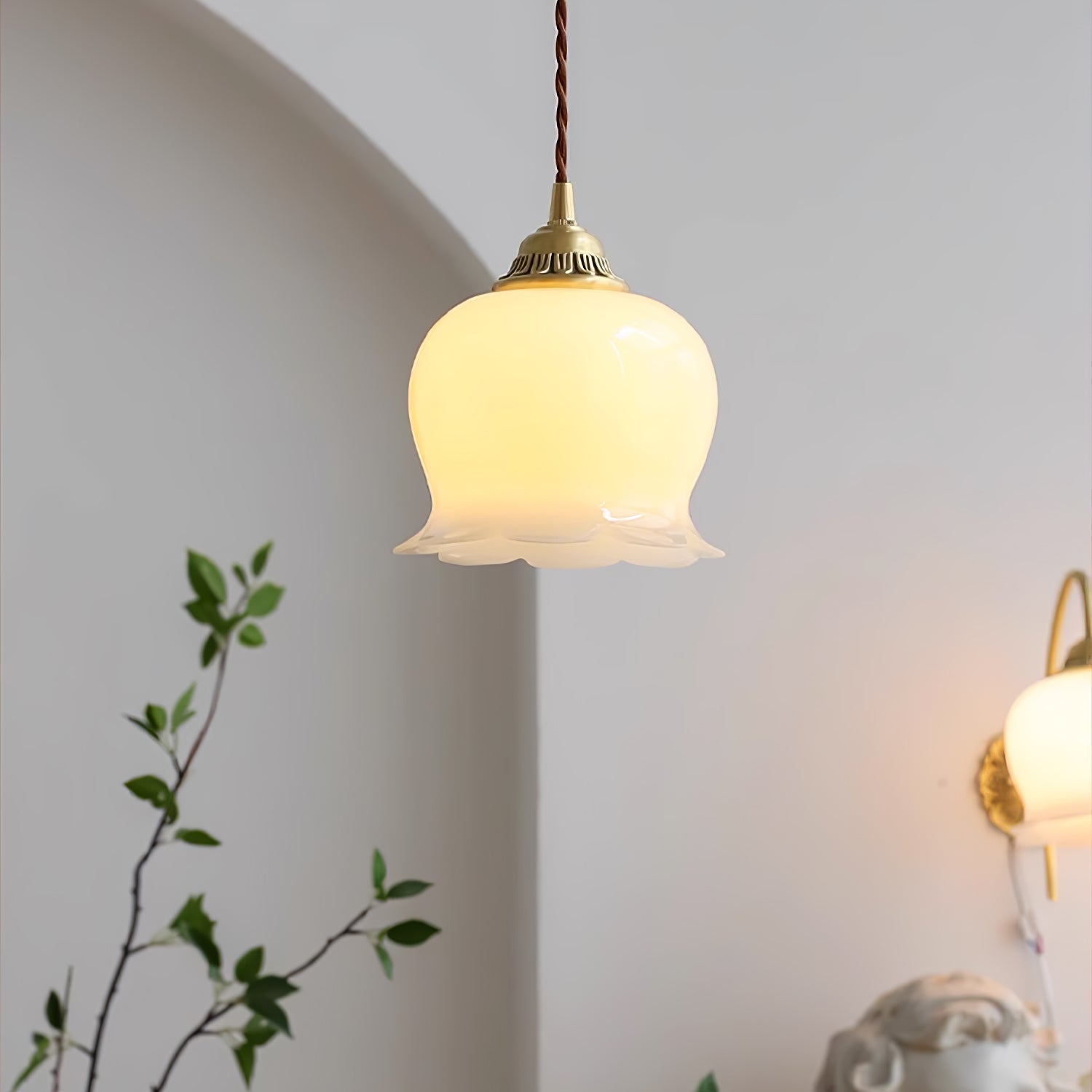 Vintage Bell-Shaped Pendant Light for Interiors