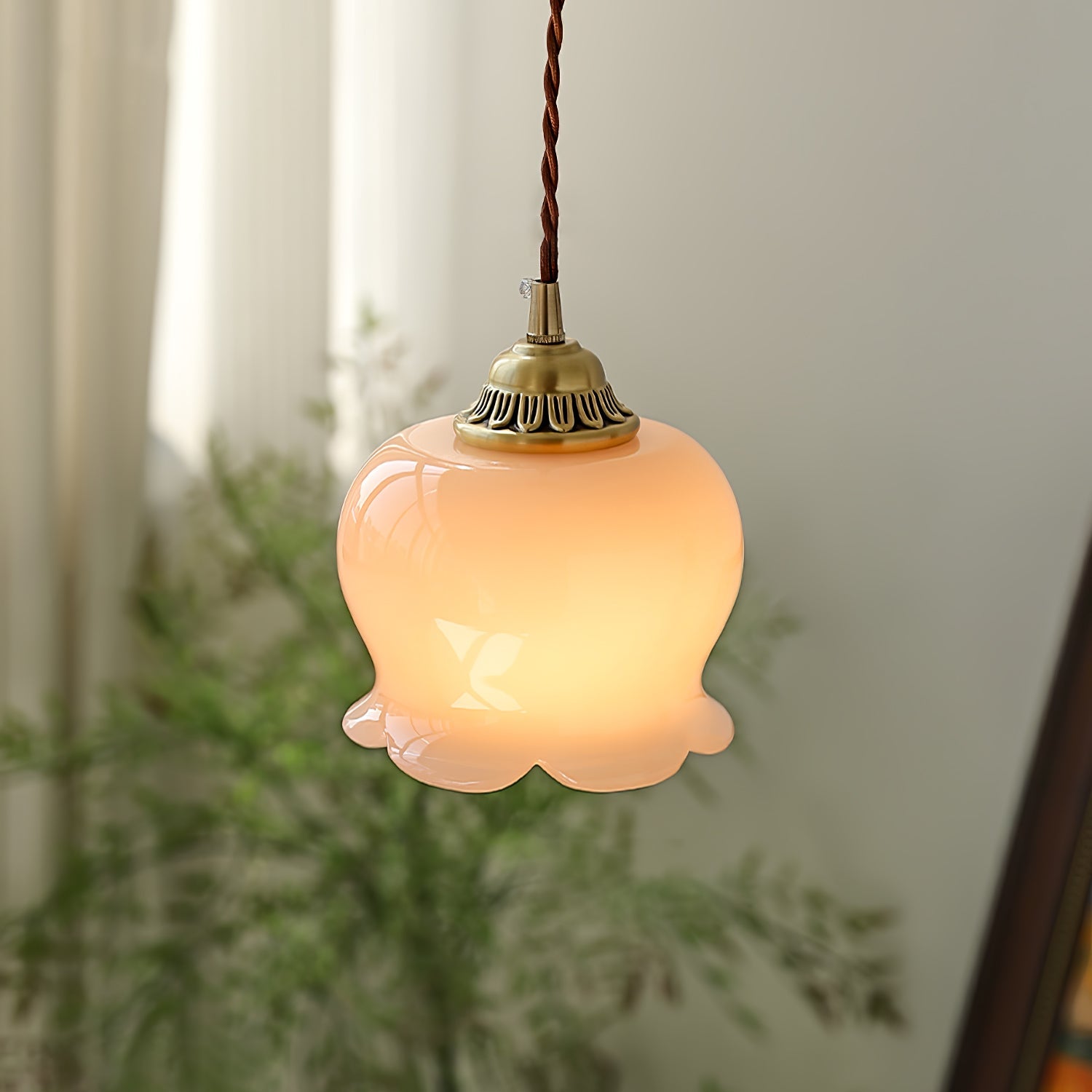 Vintage Bell-Shaped Pendant Light for Interiors