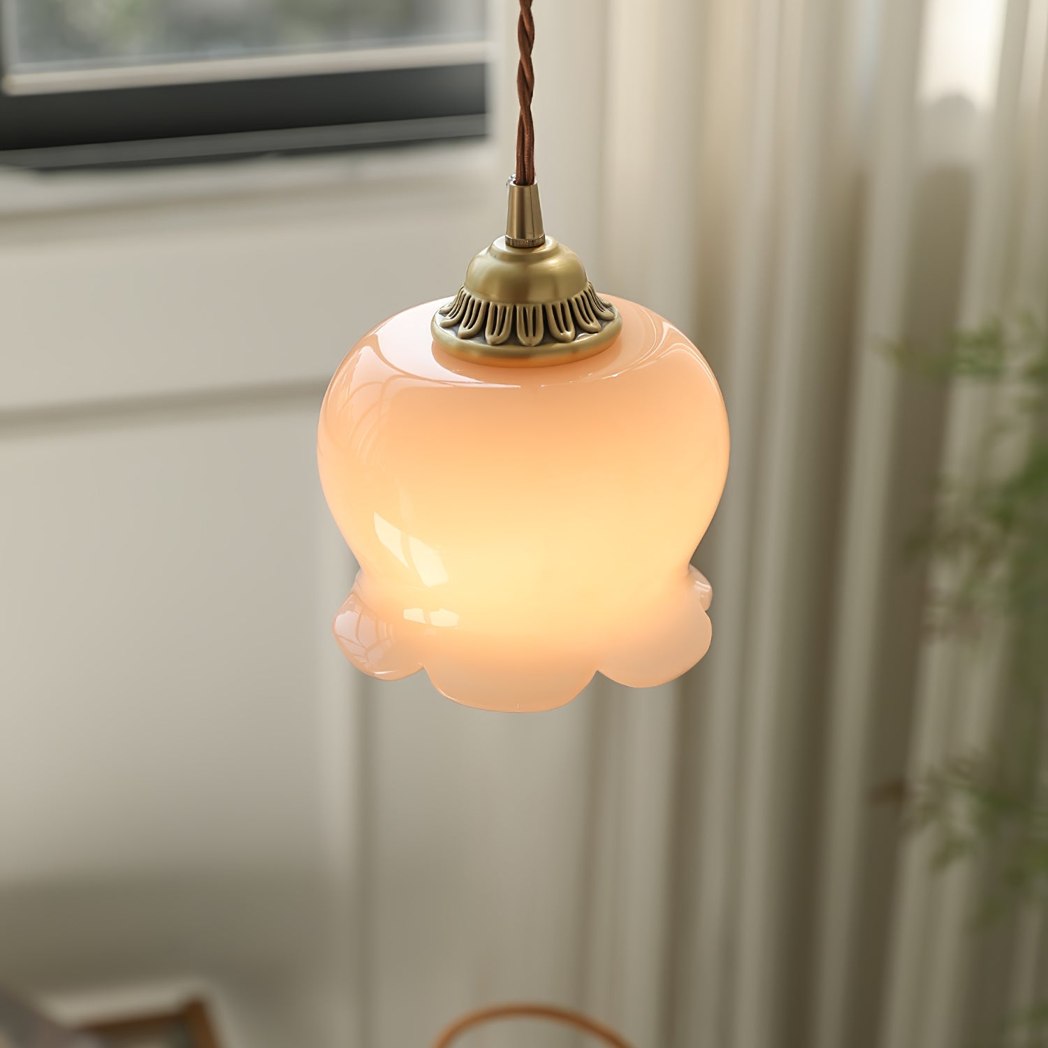 Vintage Bell-Shaped Pendant Light for Interiors