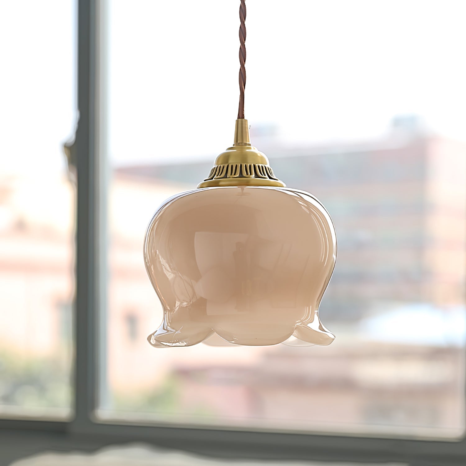Vintage Bell-Shaped Pendant Light for Interiors