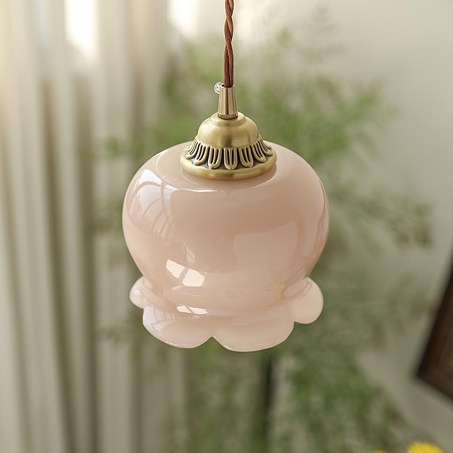 Vintage Bell-Shaped Pendant Light for Interiors