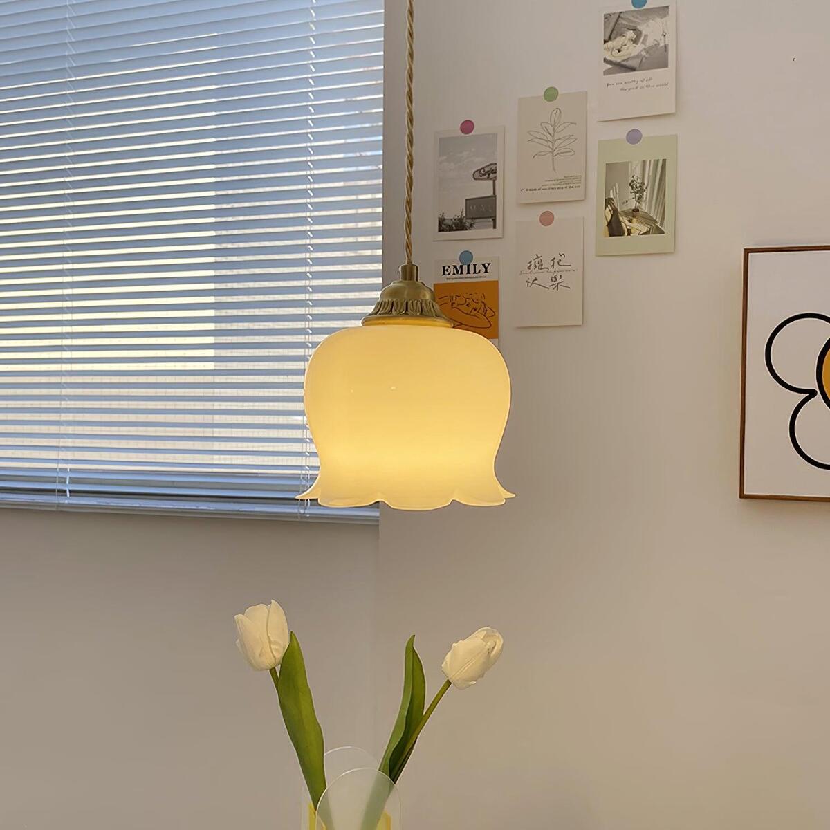 Vintage Bell-Shaped Pendant Light for Interiors