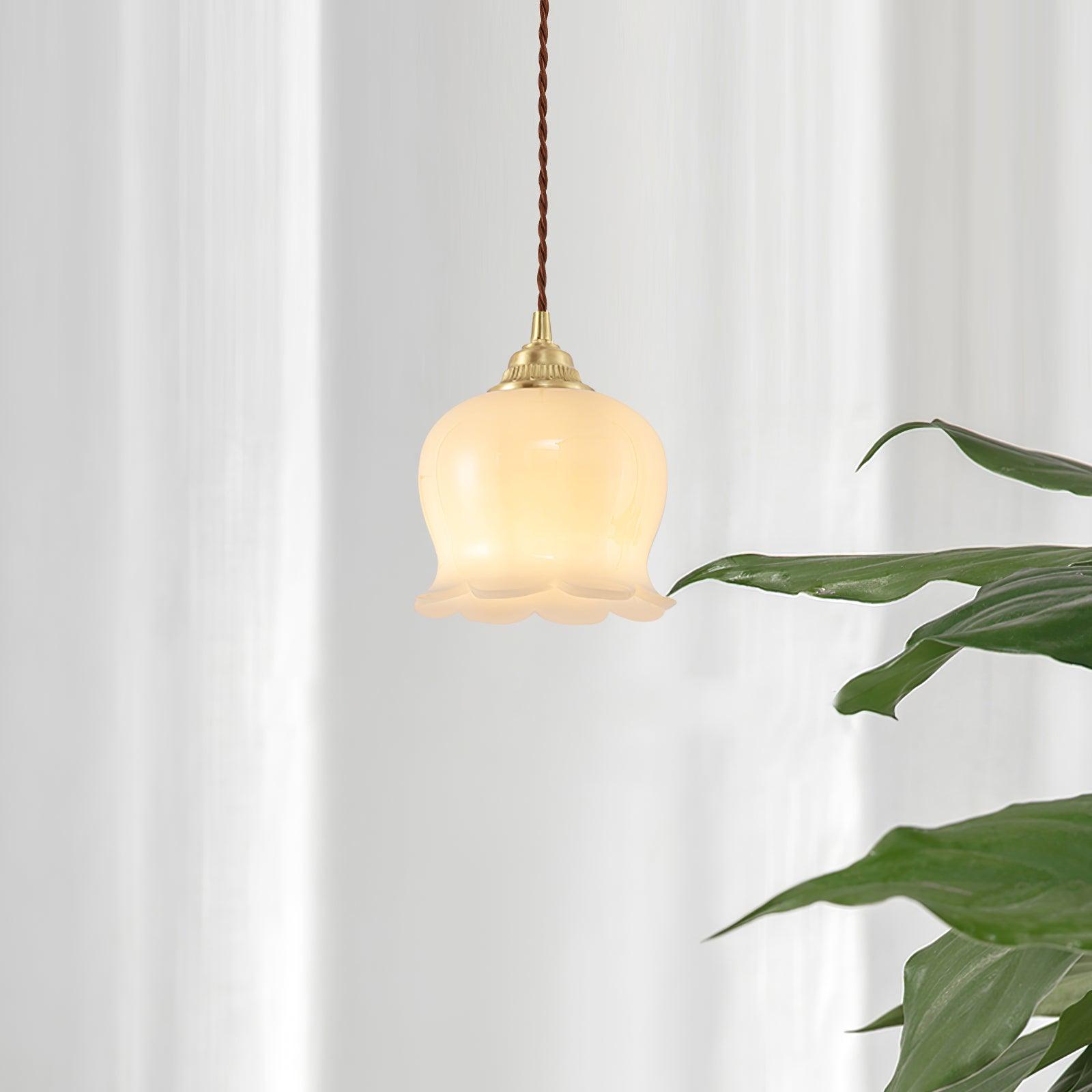 Vintage Bell-Shaped Pendant Light for Interiors