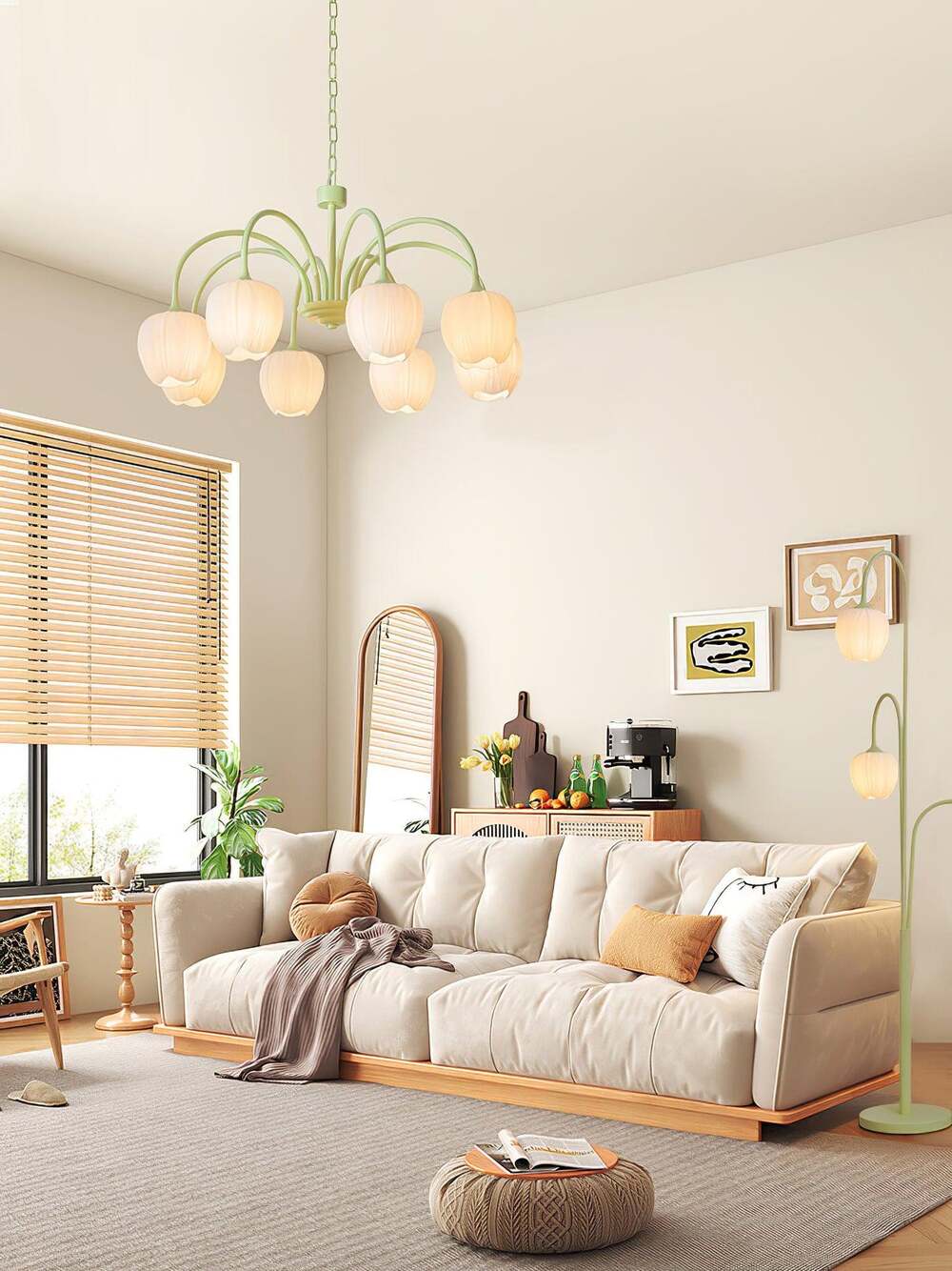 Multi-Arm Chandelier for Eclectic Ambiance
