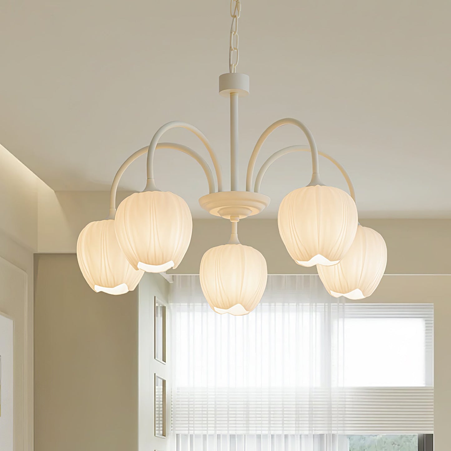 Multi-Arm Chandelier for Eclectic Ambiance