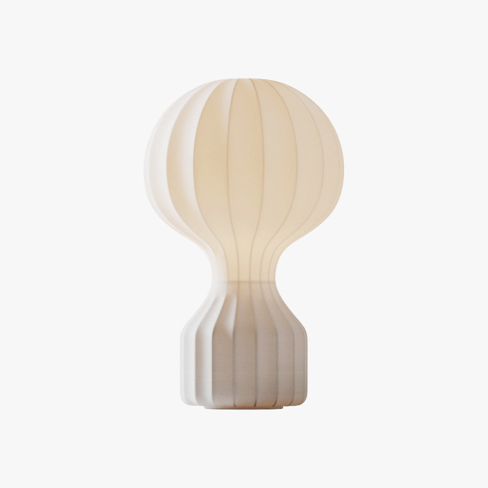 Minimalist Spherical-to-Cylindrical Table Lamp