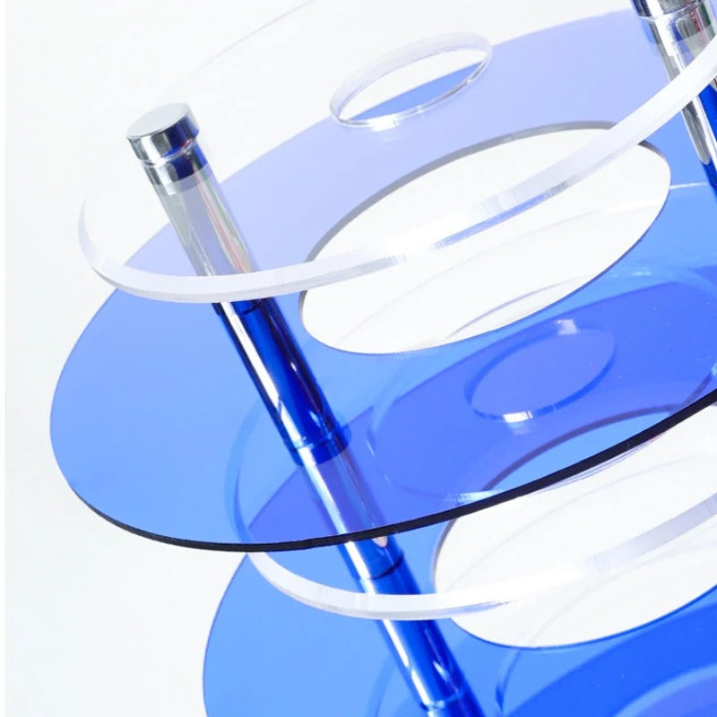 Bauhaus Table Lamp with Cylindrical Disc Elements