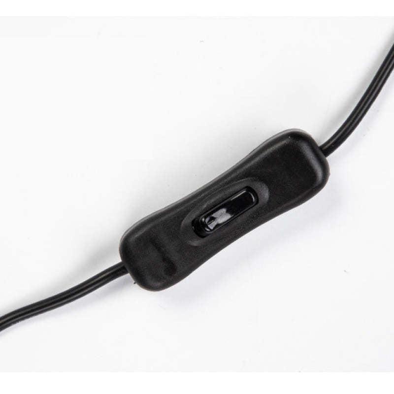 Industrial Table Lamp with Semicircular Umbrella Shade