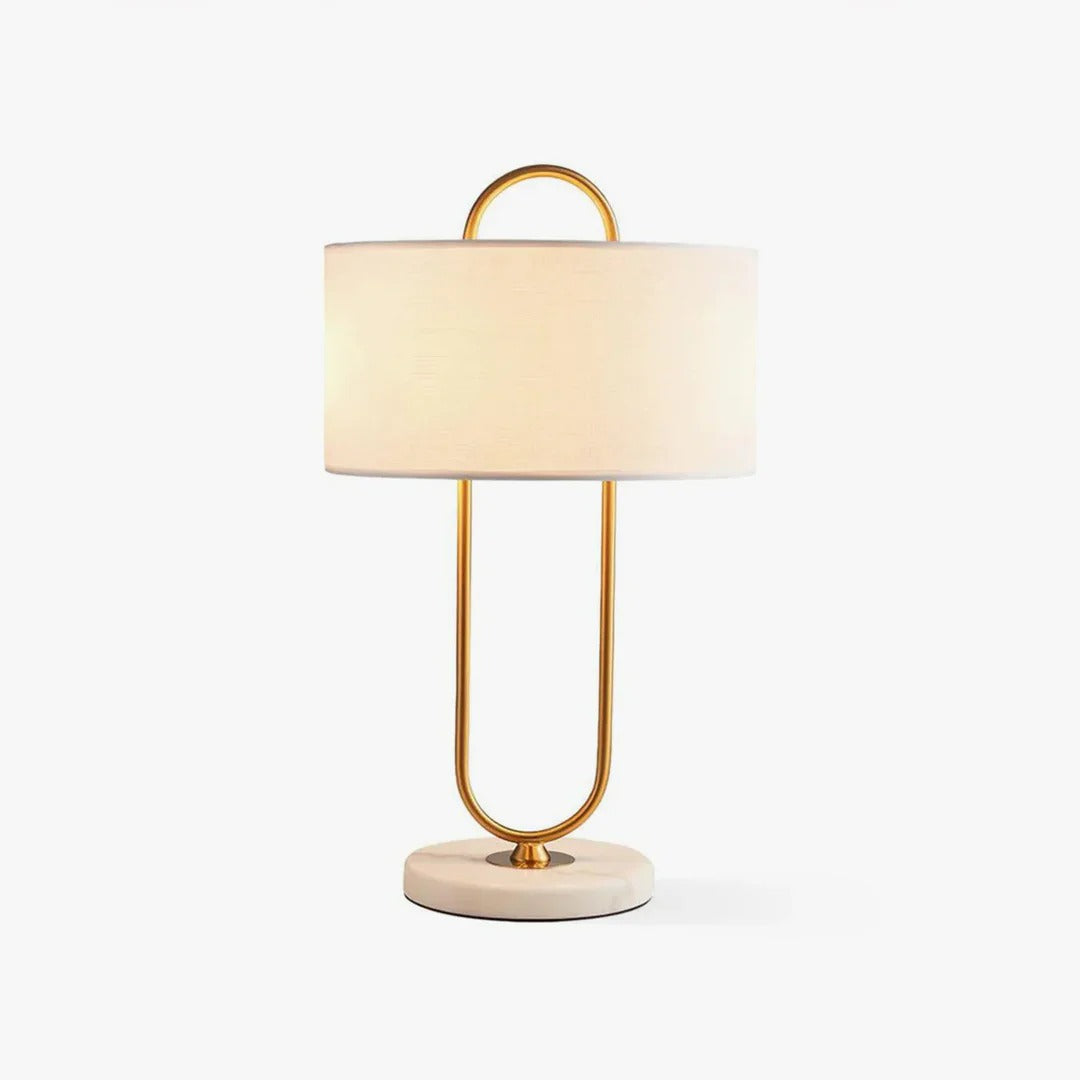 Minimalist Table Lamp featuring Closed Arc Design