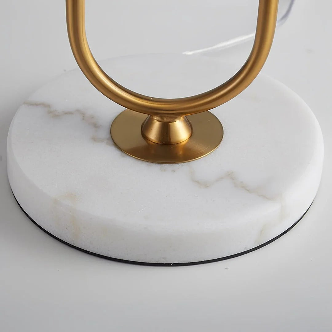 Minimalist Table Lamp featuring Closed Arc Design