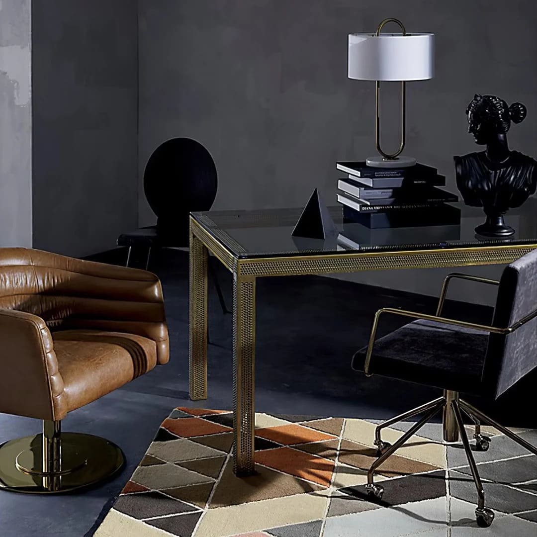 Minimalist Table Lamp featuring Closed Arc Design