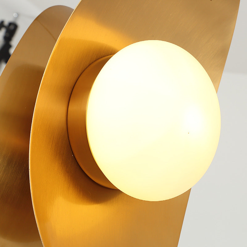 Modern Dual-Curved Multi-Layered Pendant Light Fixture