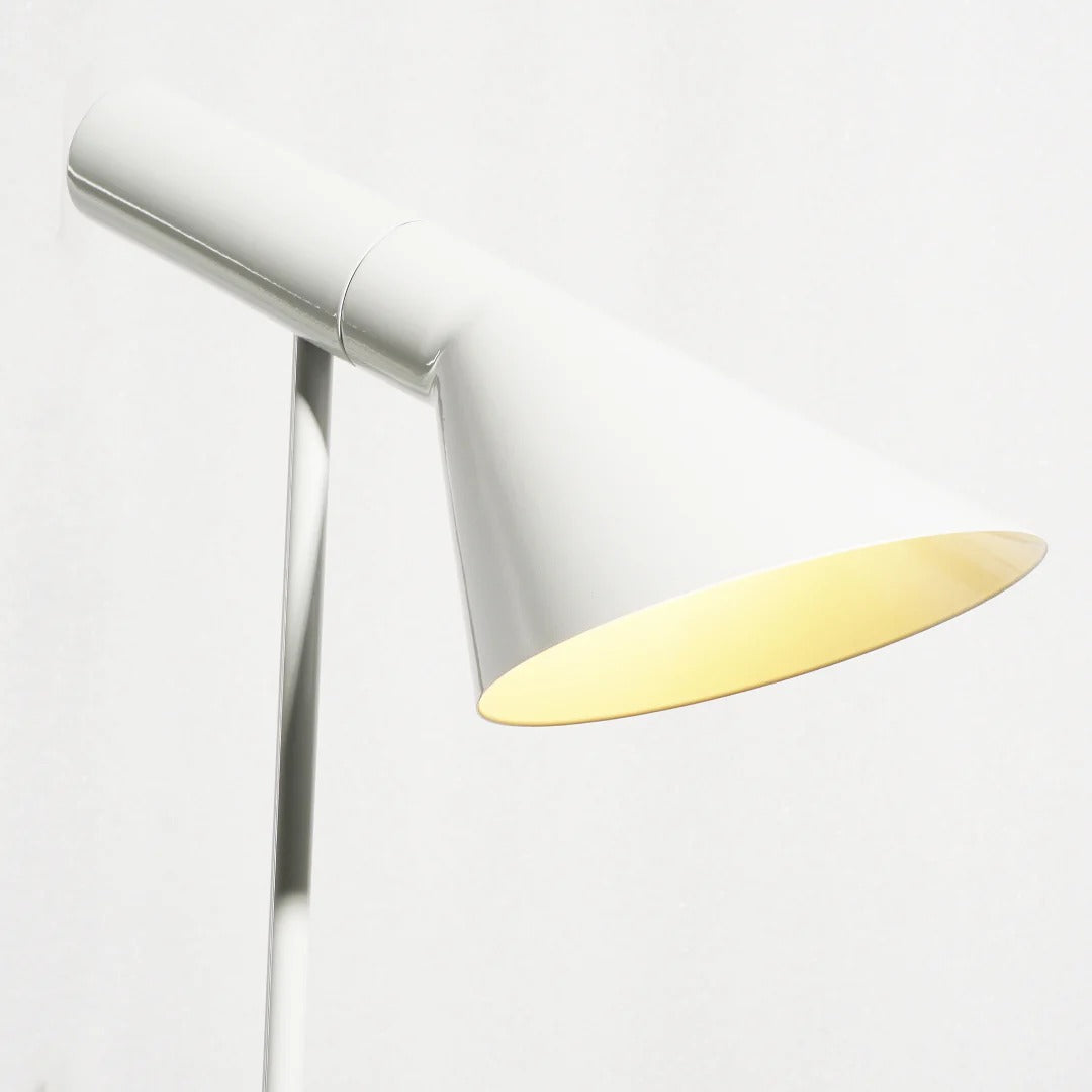 Minimalist Floor Lamp with a Conical Lampshade